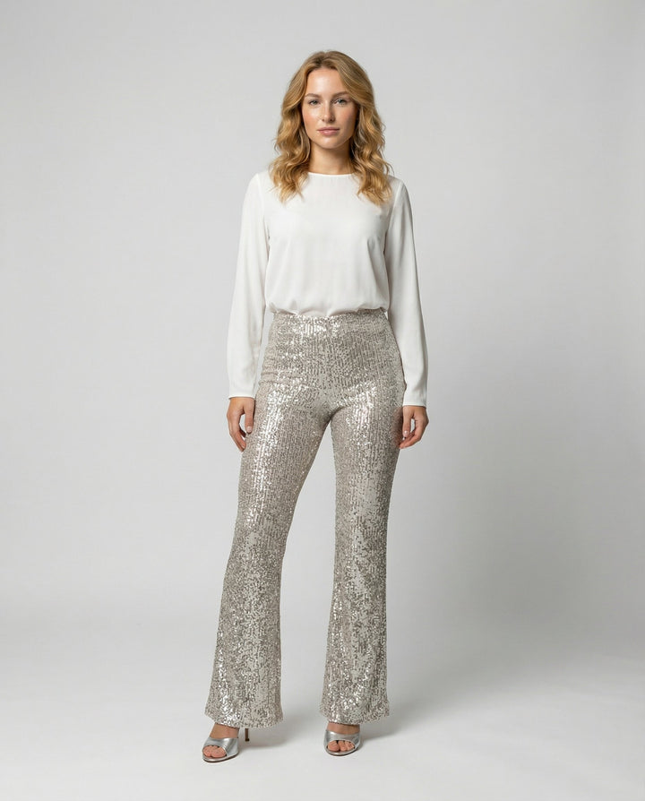 Glamorous Autumn Sequin Pants