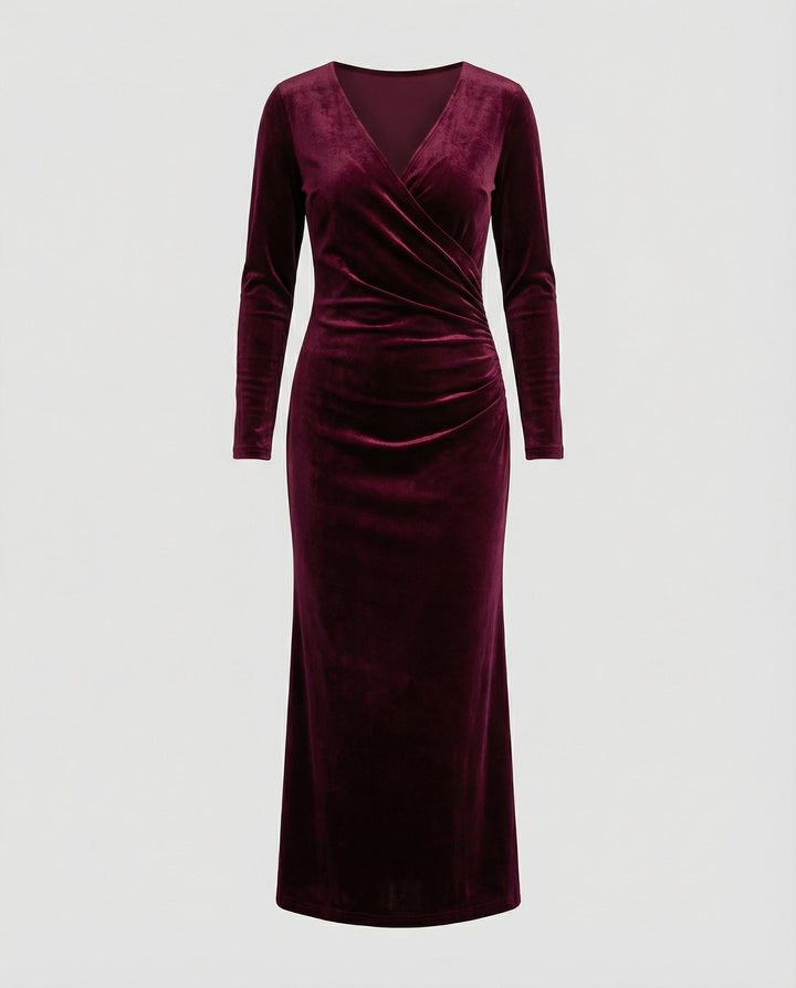 Elegant Velvet Bodycon Dress
