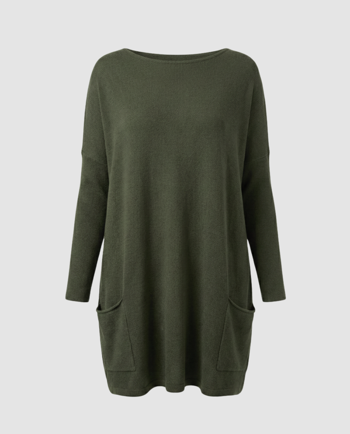 Casual women's long sweater
