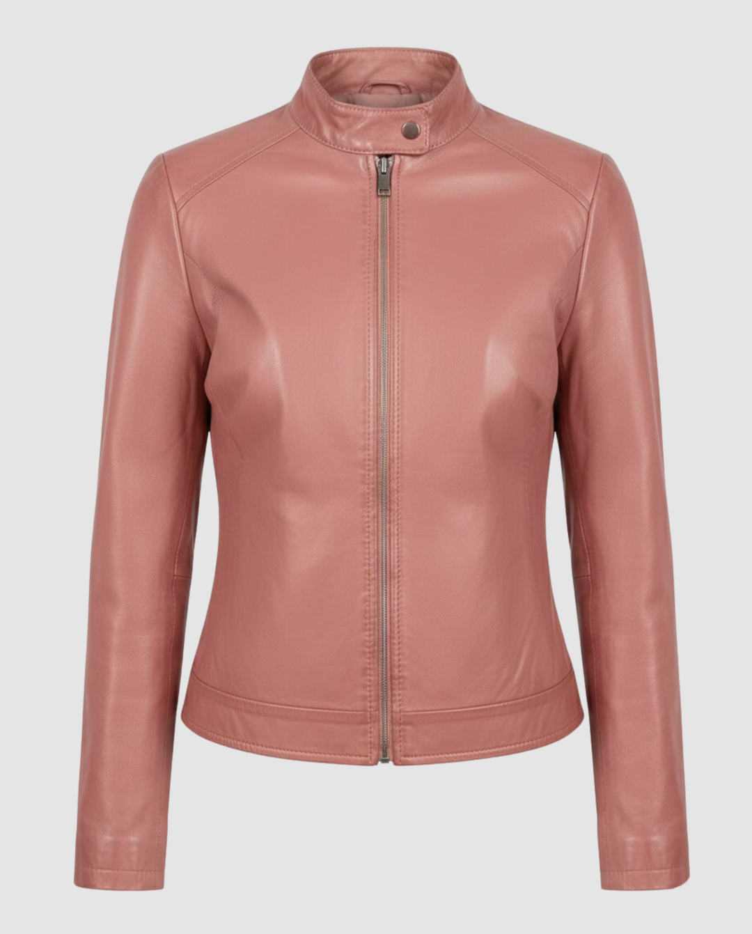 Elegant Leather Jacket Women