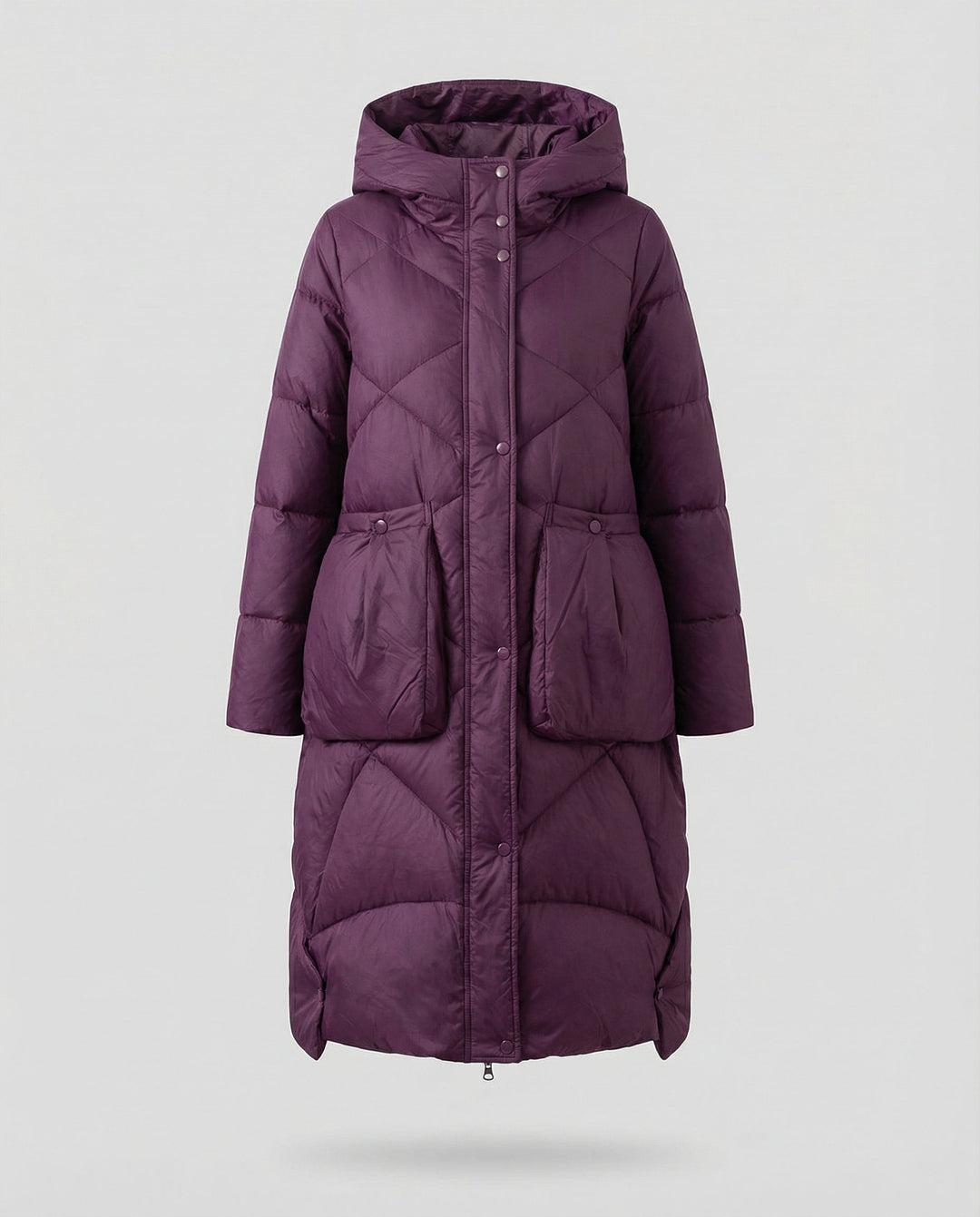 Casual women's hooded coat