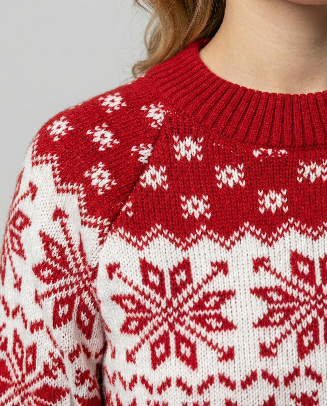 Christmas knit sweater women