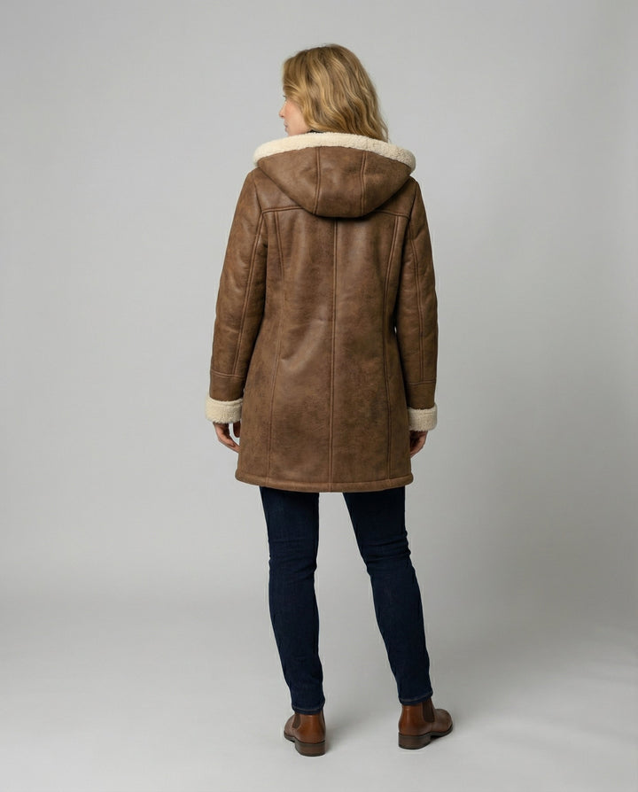 Thick hoodie jacket women