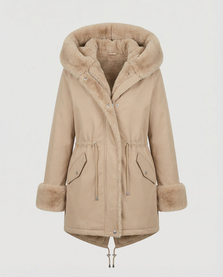 Elegant Women's Faux Fur Jacket