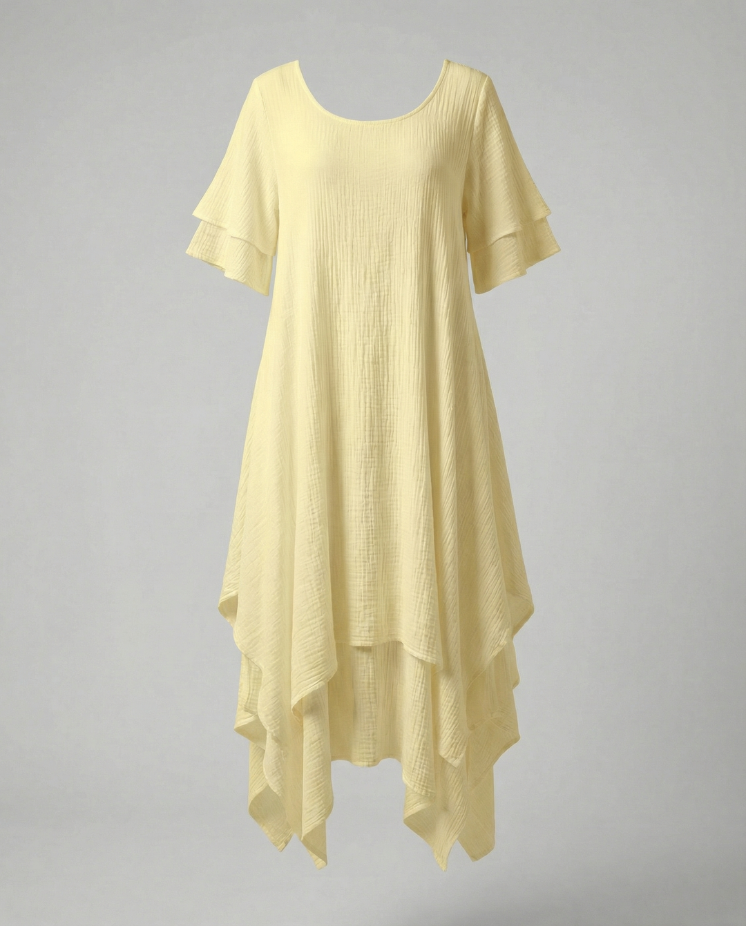 Elegant ladies slit dress evening