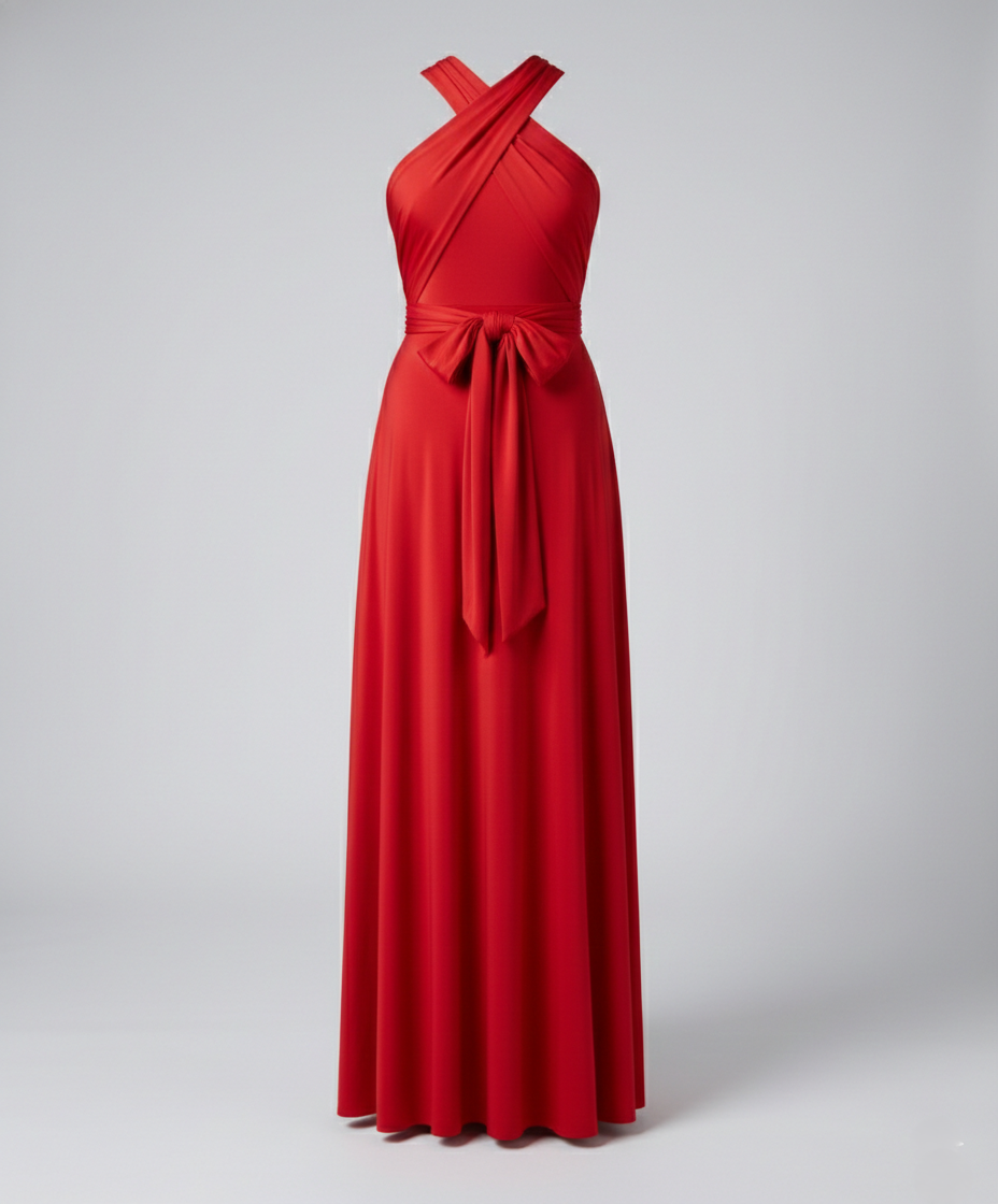 Versatile women's wrap dress