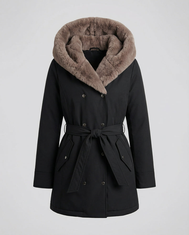 Warm Faux Fur Winter Jacket Women