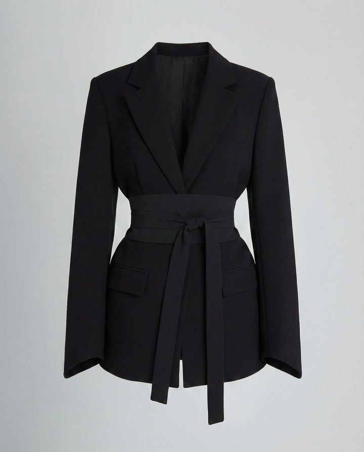 Tailored Belt Blazer Women