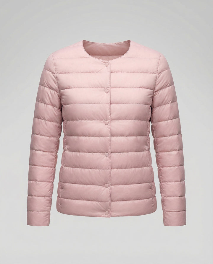 Light down jacket women warm