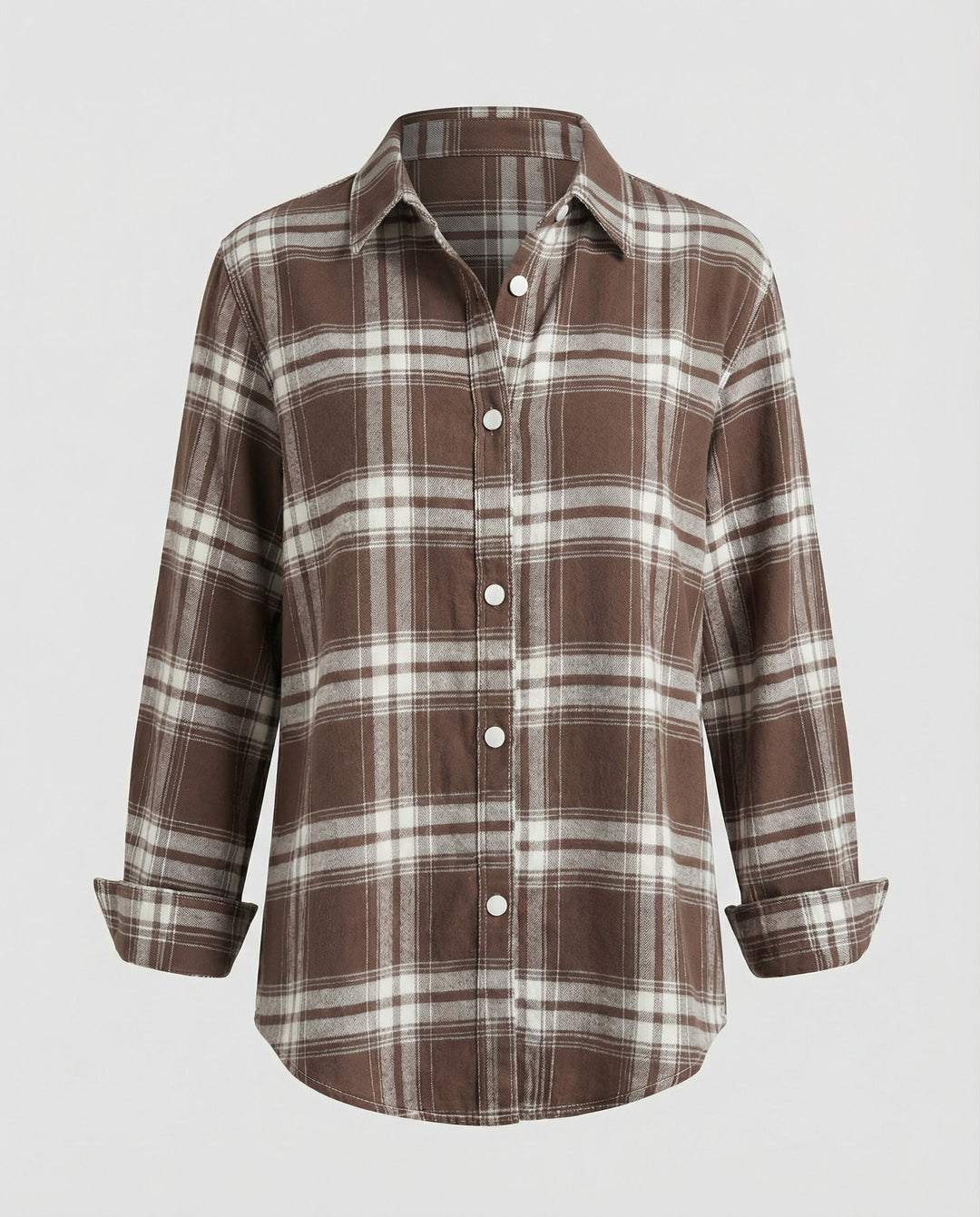 Women Check Pattern Blouse