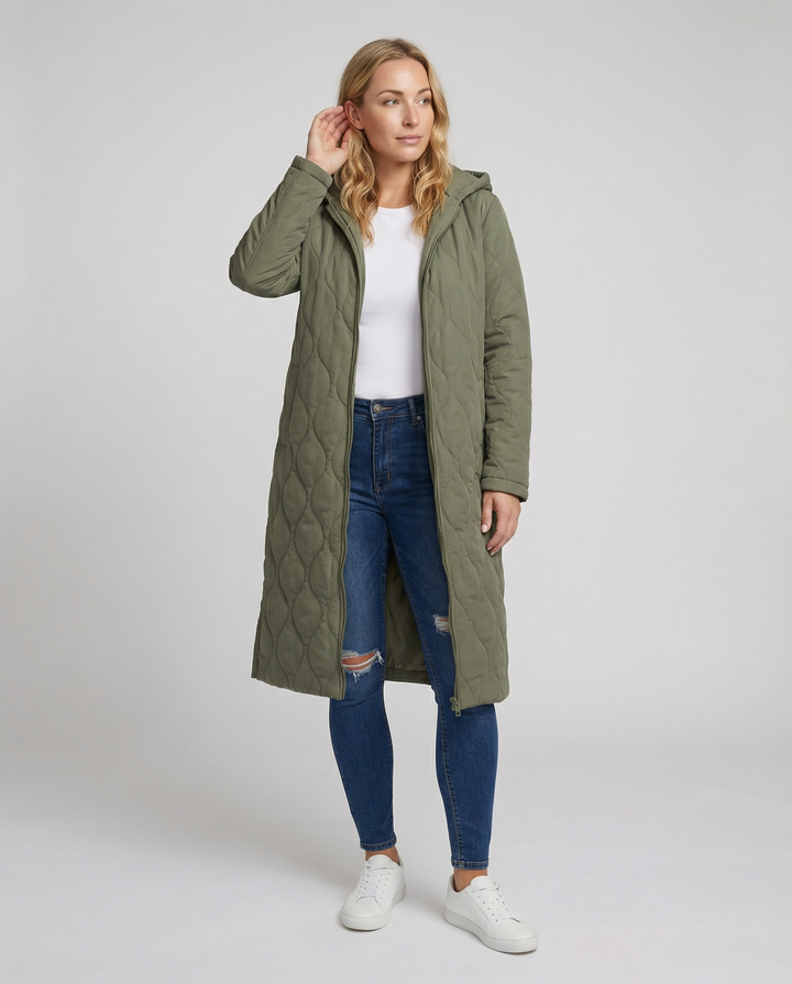 Warmer Quilted Down Coat Women
