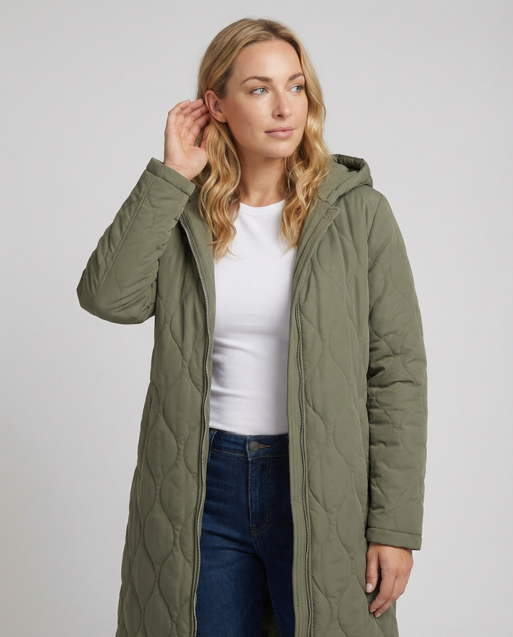 Warmer Quilted Down Coat Women