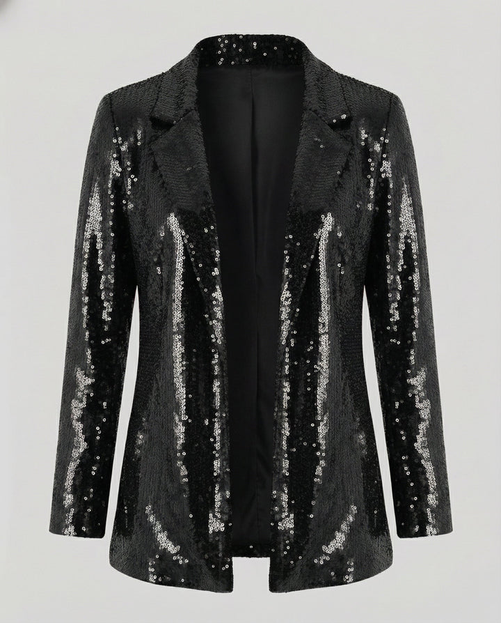 Glamorous Sequin Lapel Blazer