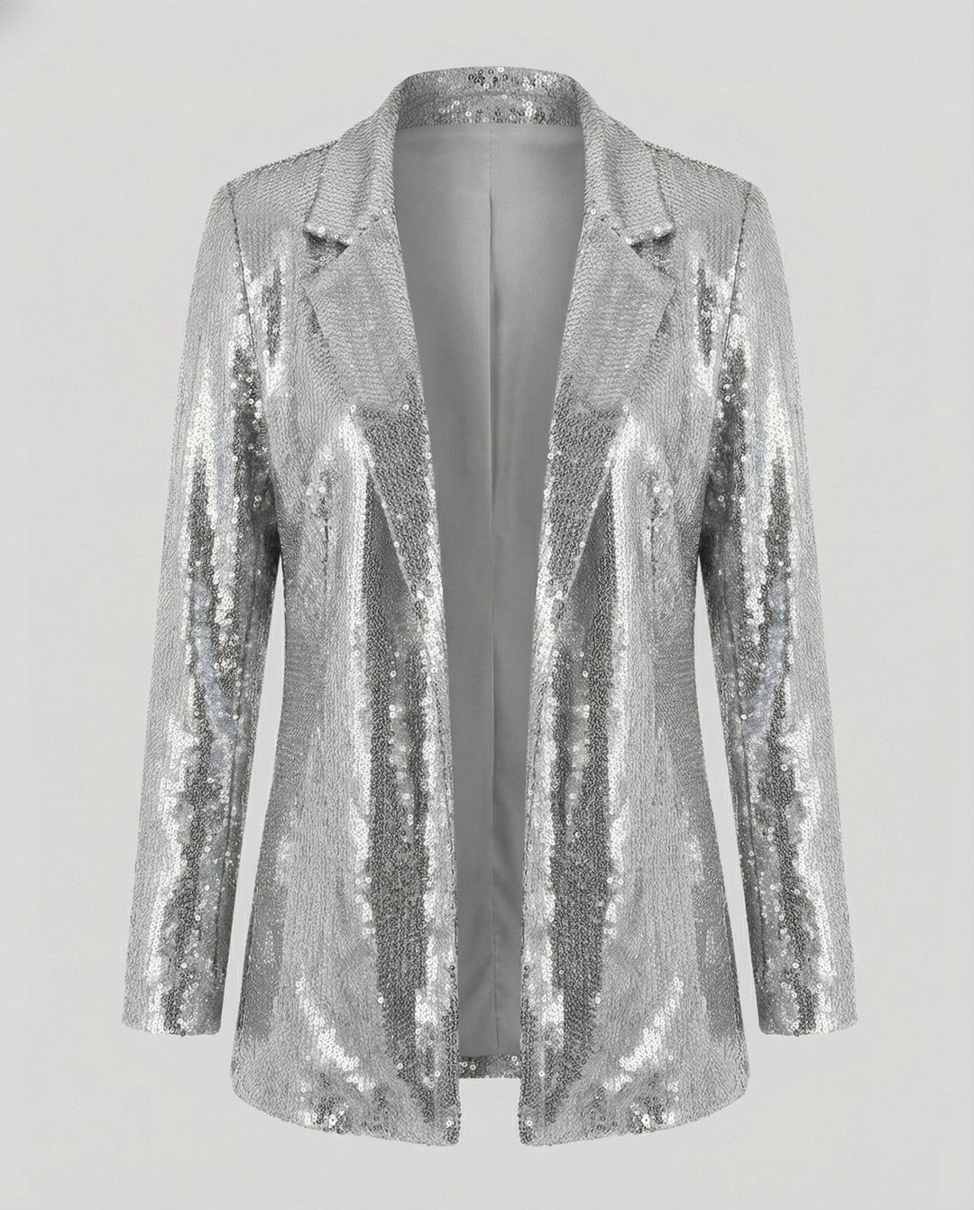 Glamorous Sequin Lapel Blazer