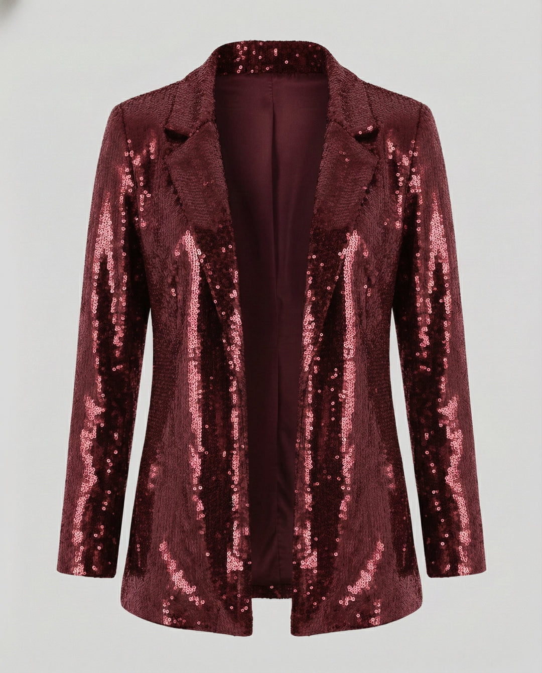 Glamorous Sequin Lapel Blazer