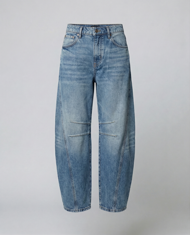 Trendy Barrel Jeans Women