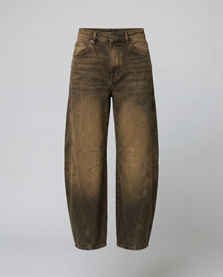 Trendy Barrel Jeans Women