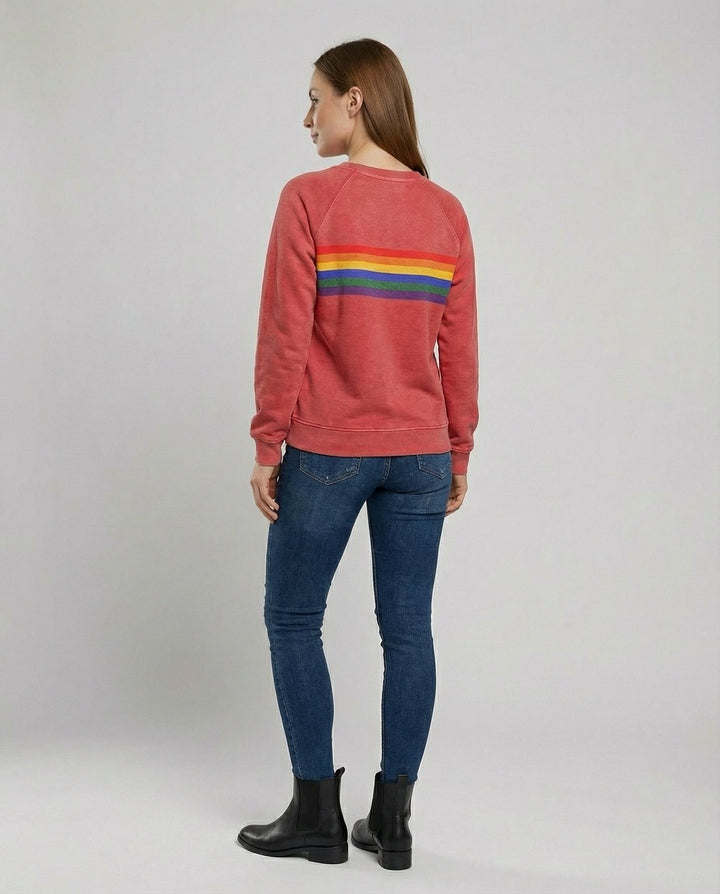 Soft Rainbow Sweater Women