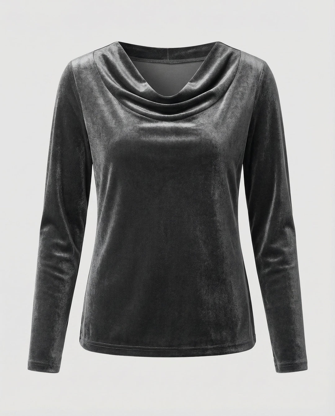 Elegant Velvet Shirt Women Casual