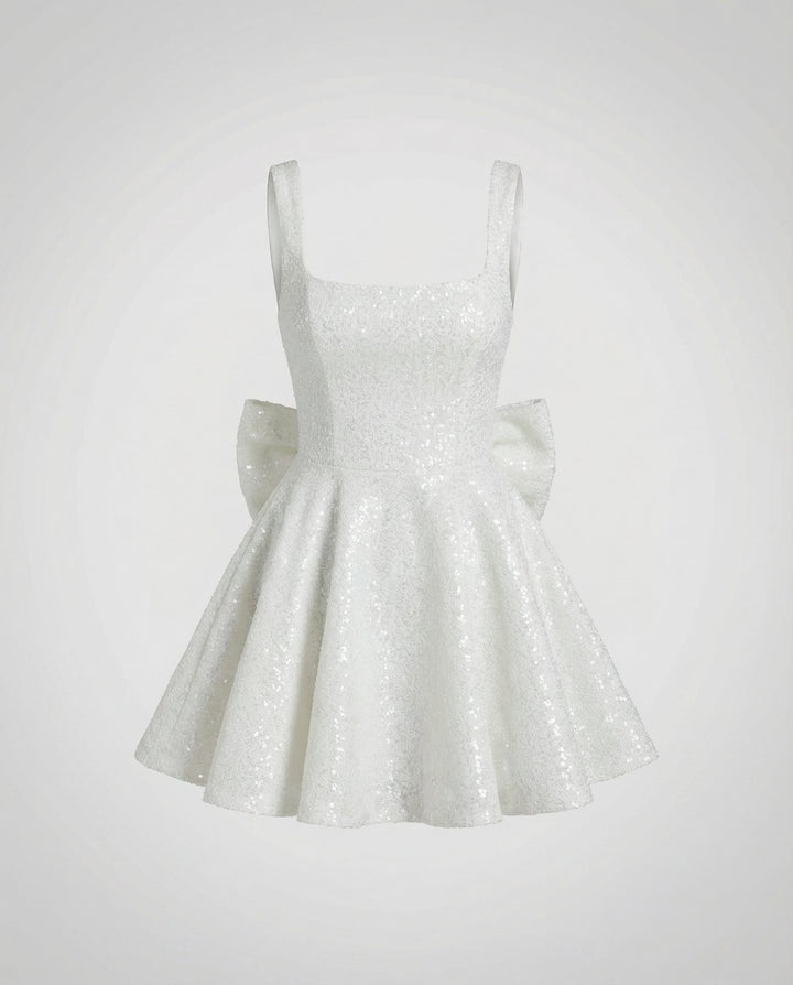 Personalizable Bow Party Dress