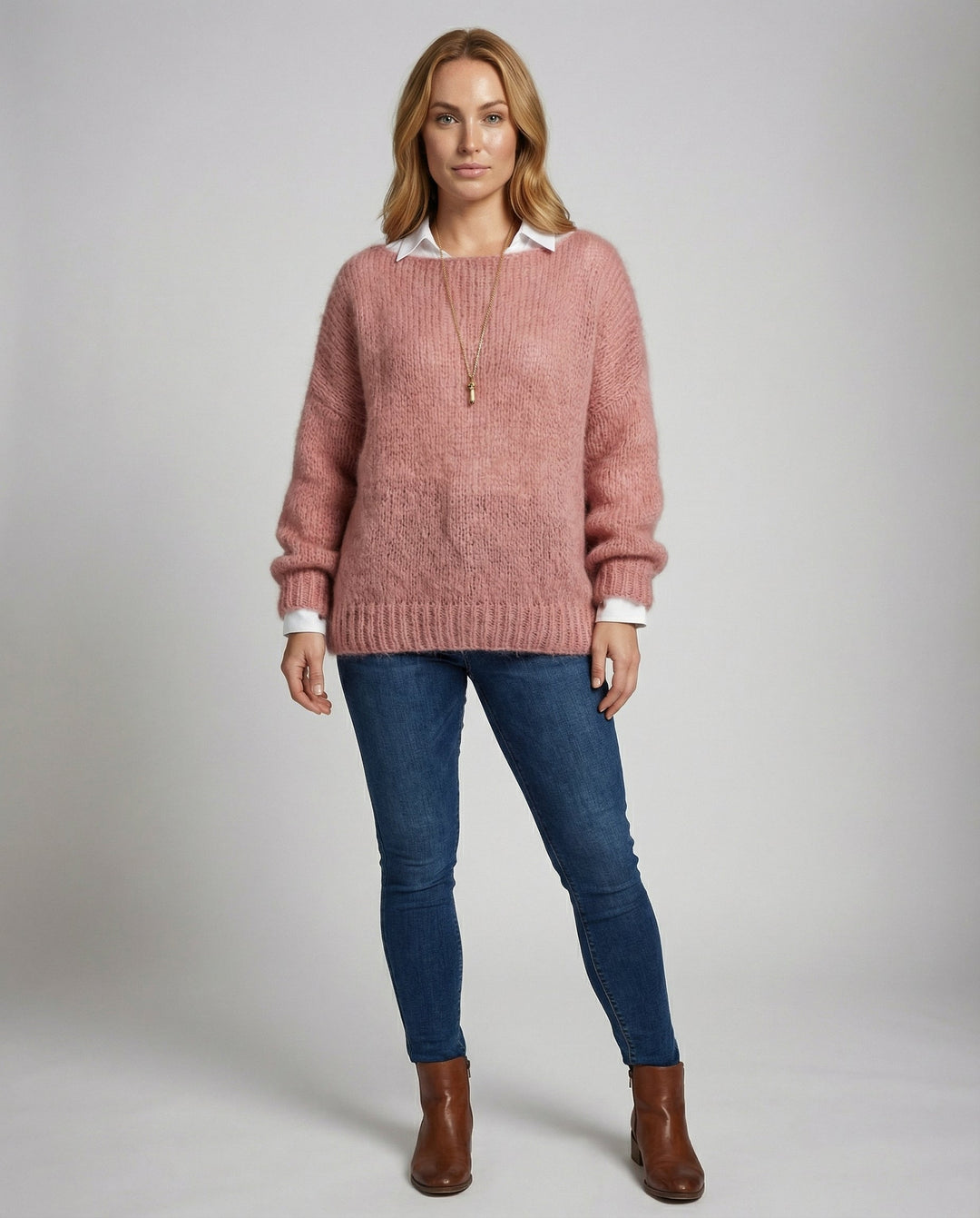 Luxury Mohair Oversized Pullover