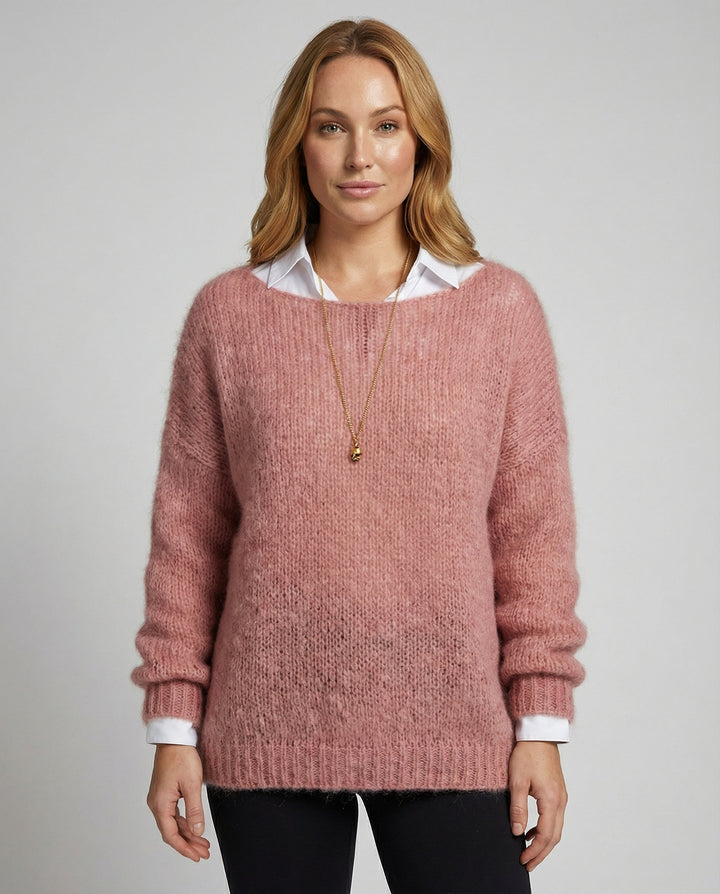 Luxury Mohair Oversized Pullover