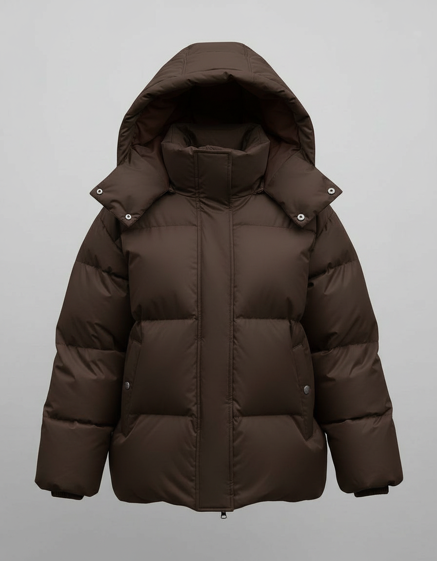 Modern women's puffer jacket