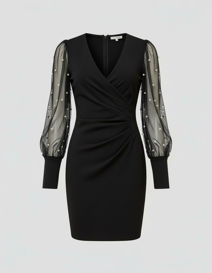 Festive Lace Cocktail Dress Women