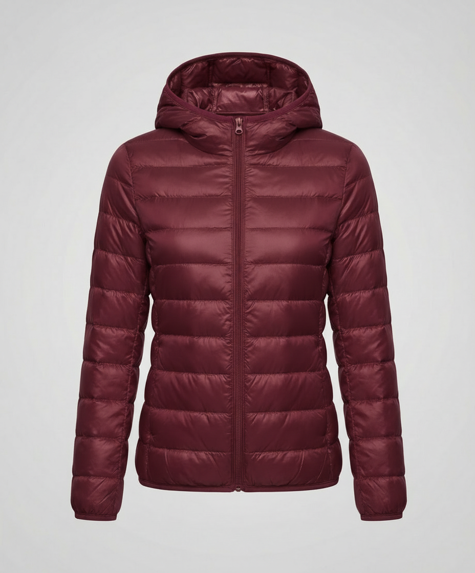 Ultra-light women's down jacket
