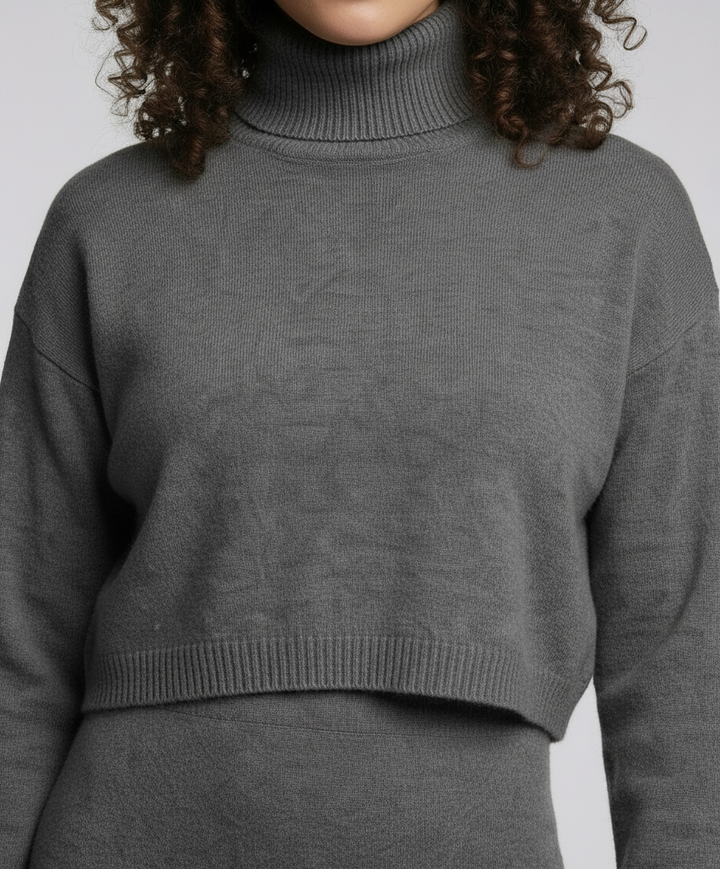 Elegant Jersey Midi Dress Women