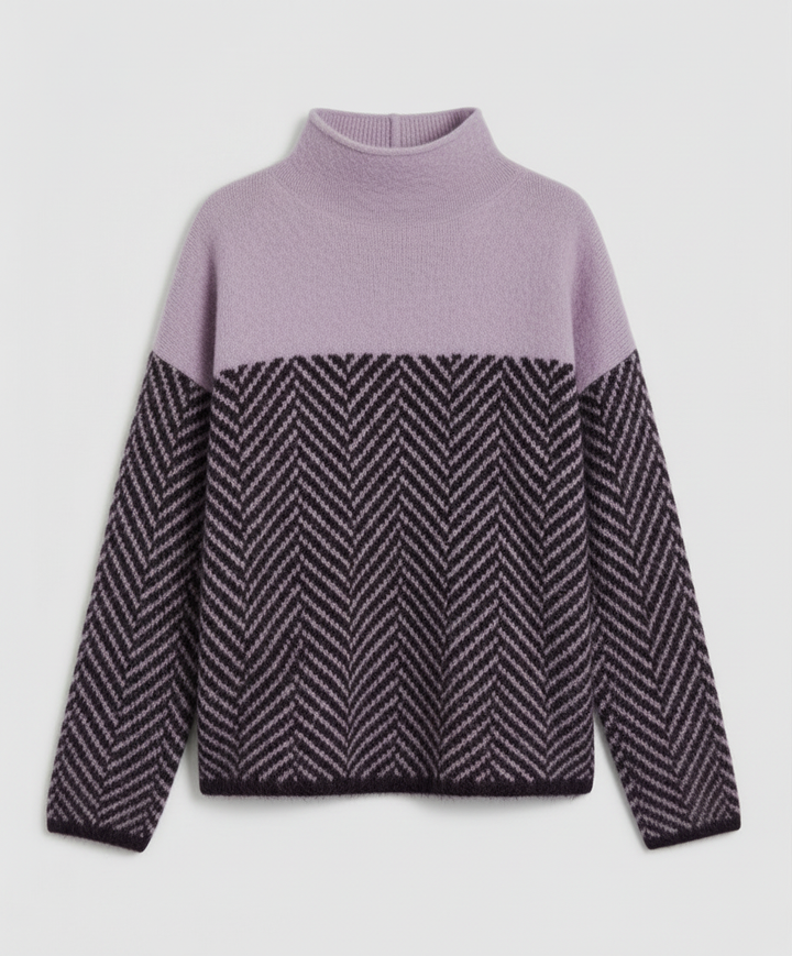 Soft Cashmere Roll Neck Sweater