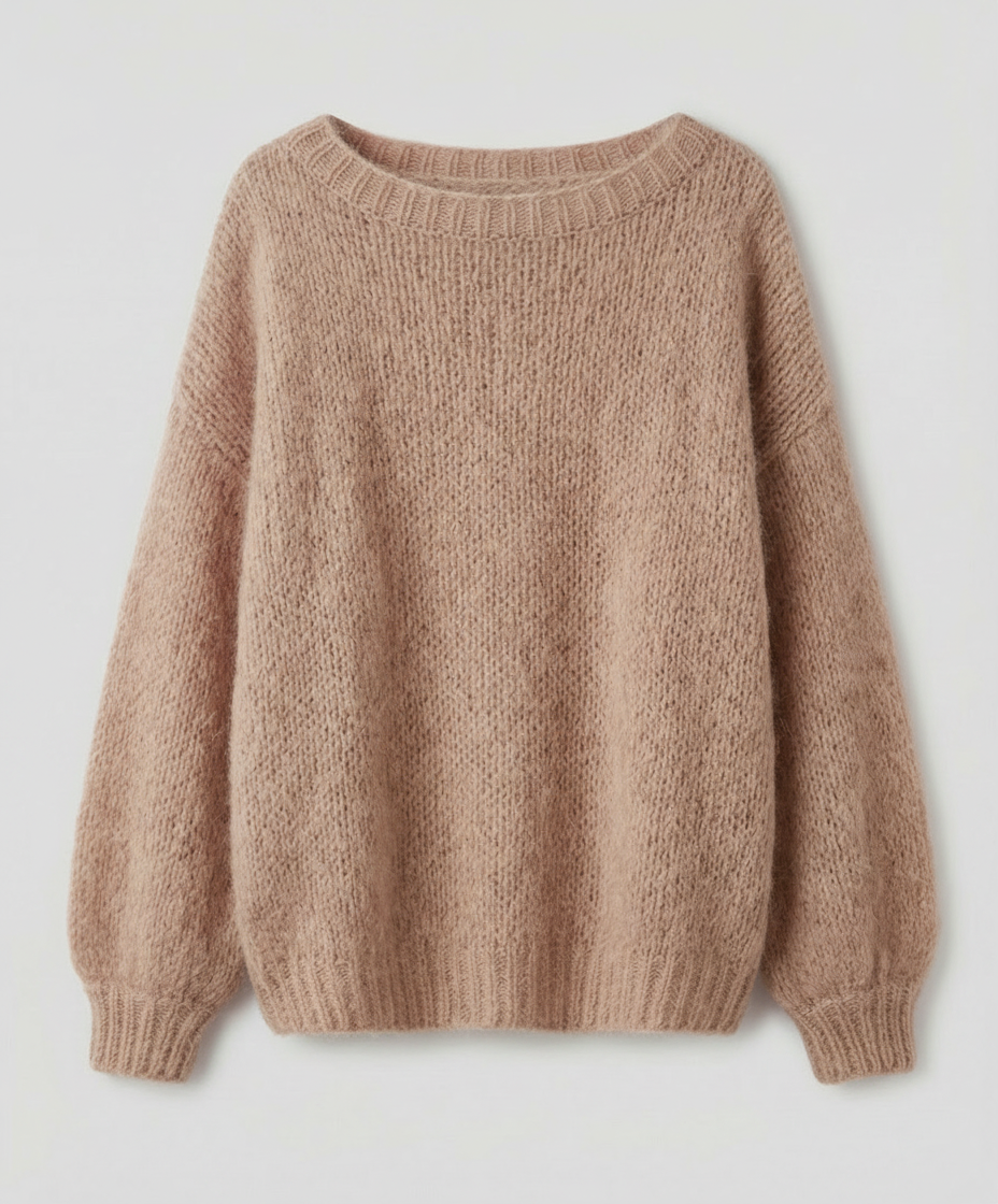 Luxury Mohair Oversized Pullover