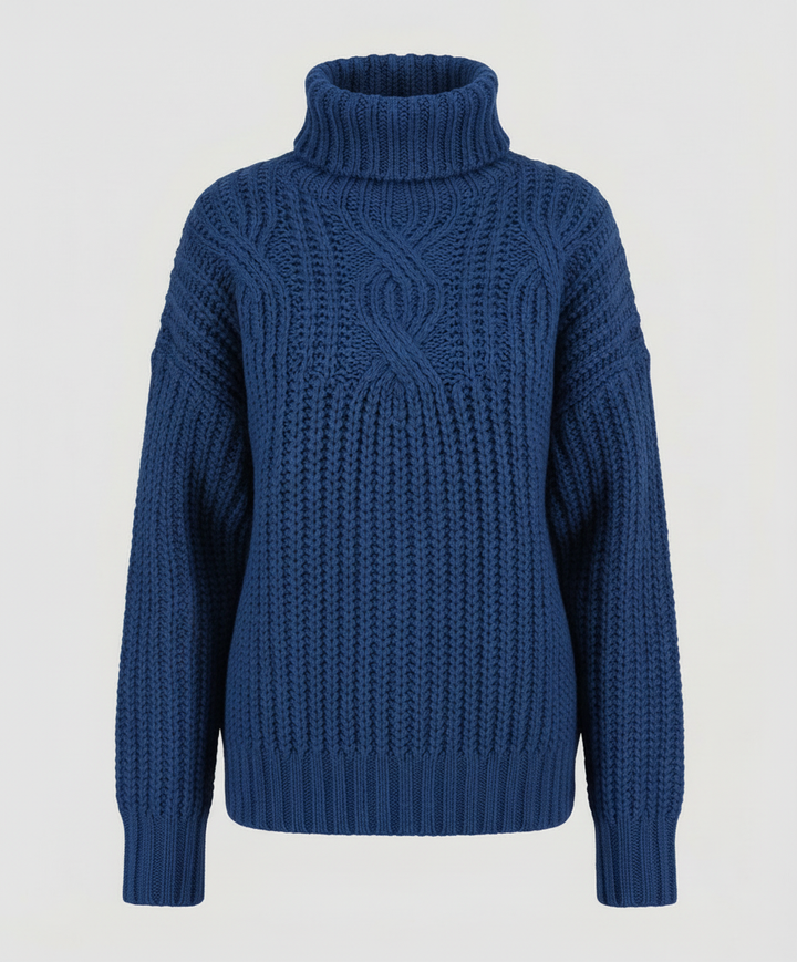 Comfortable turtleneck sweater women