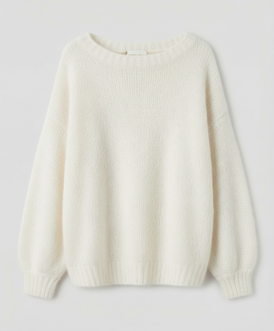 Luxury Mohair Oversized Pullover