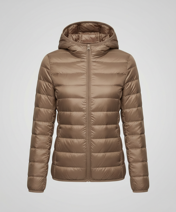 Ultra-light women's down jacket