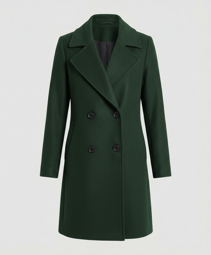 Elegant women's coat autumn