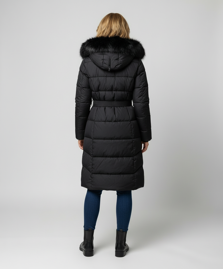 Women's winter jacket with hood