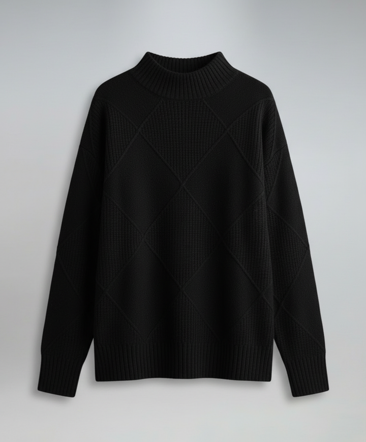 Soft Cashmere Roll Neck Sweater Women