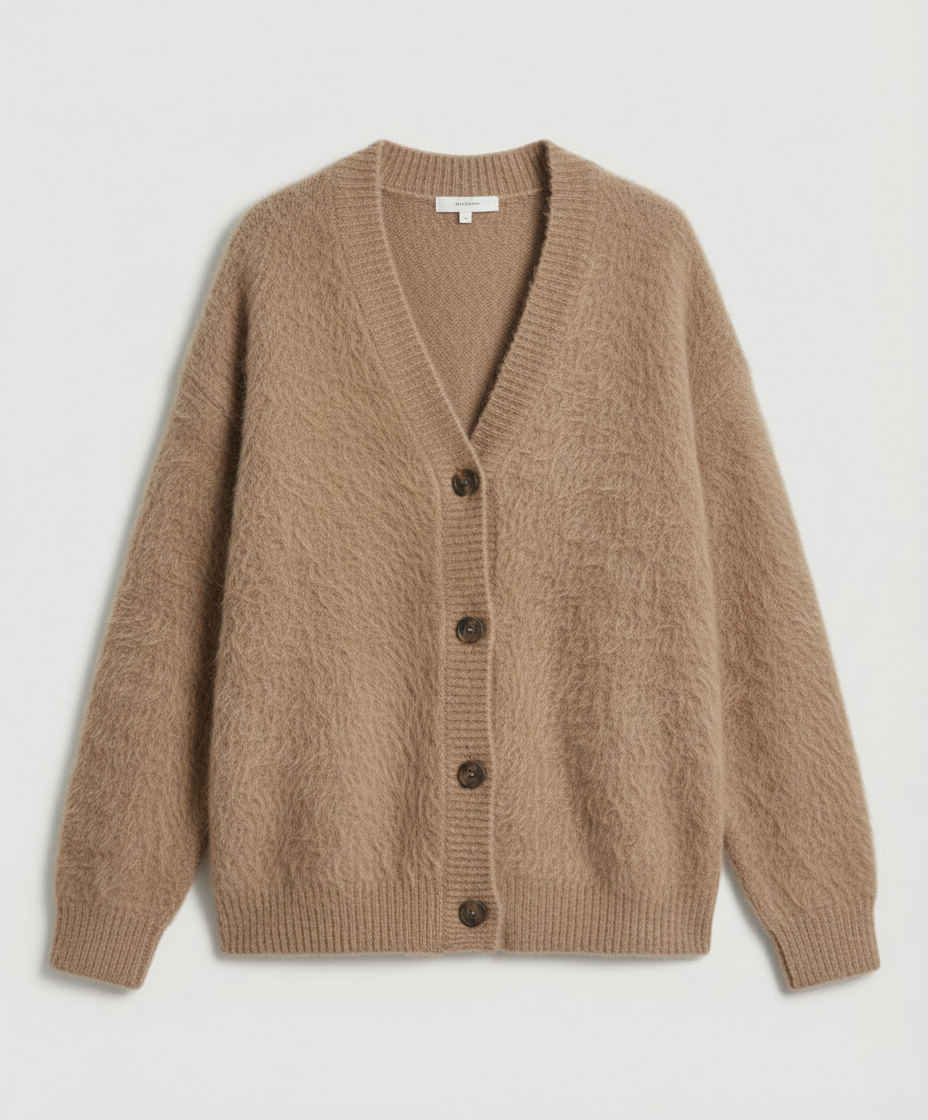 Cozy Mohair Cardigan Women