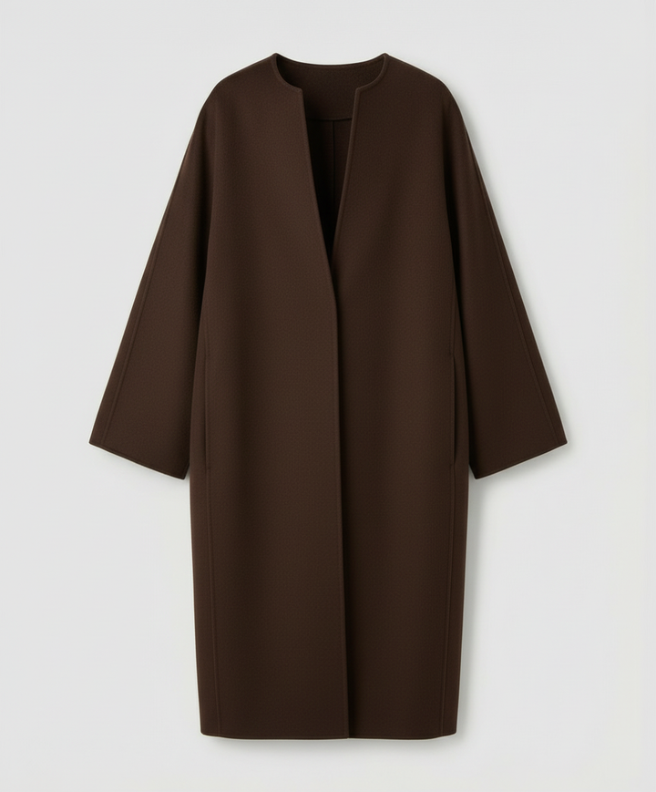 More Elegant Long Wool Coat Women