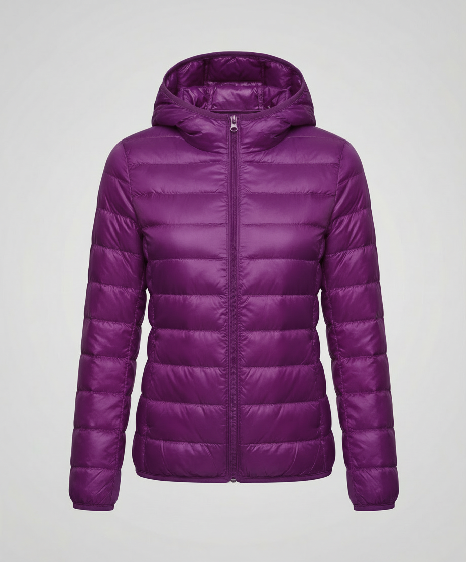 Ultra-light women's down jacket