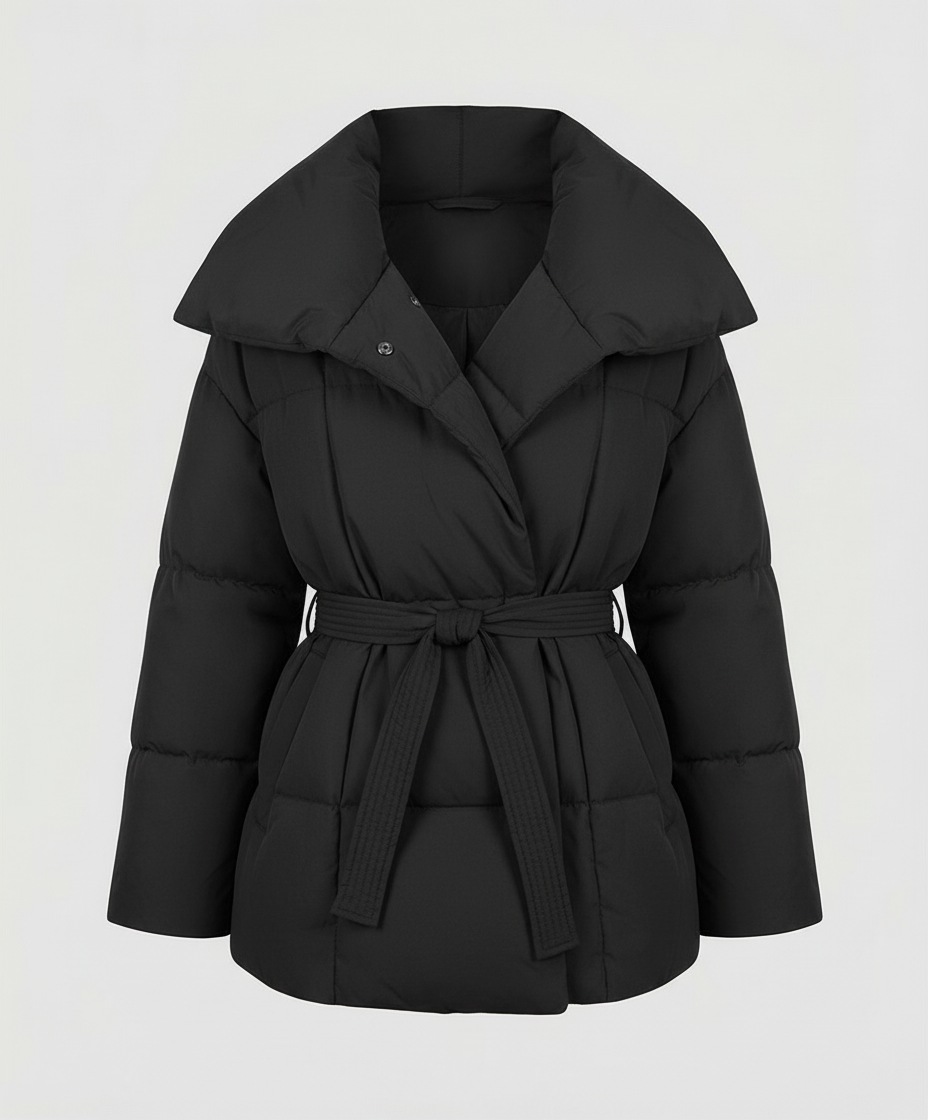 Fitted women's winter jacket