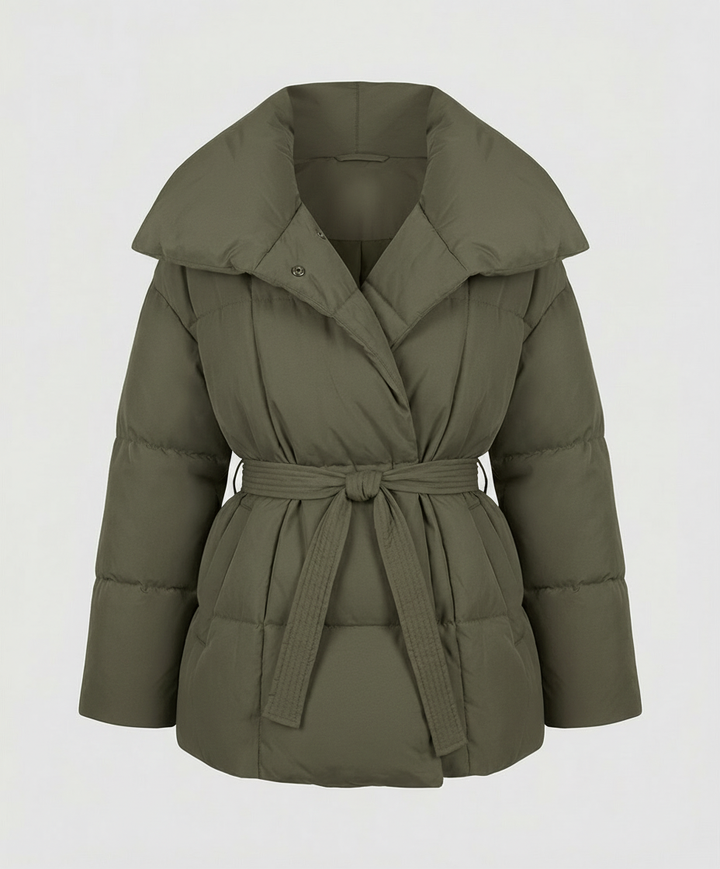Fitted women's winter jacket