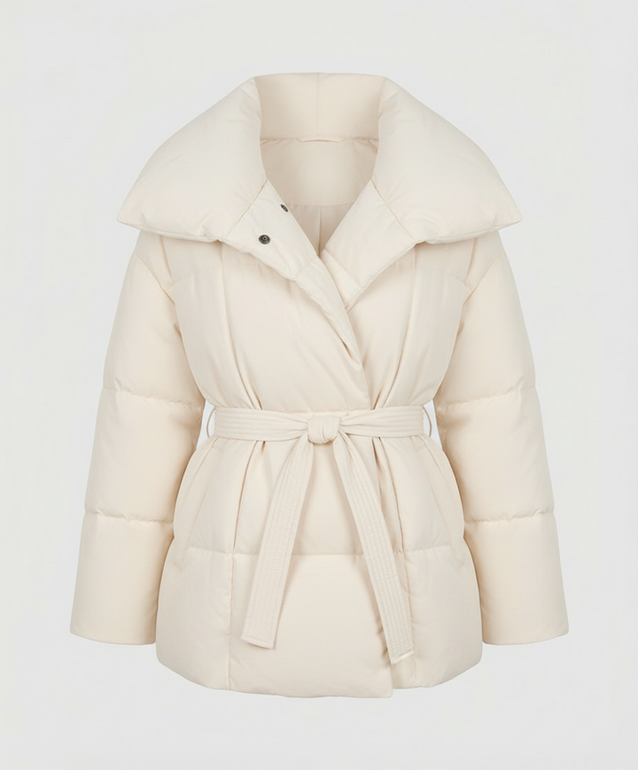 Fitted women's winter jacket