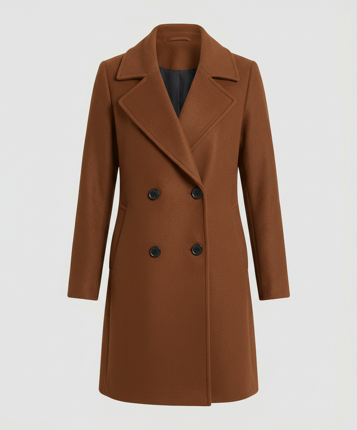 Elegant women's coat autumn