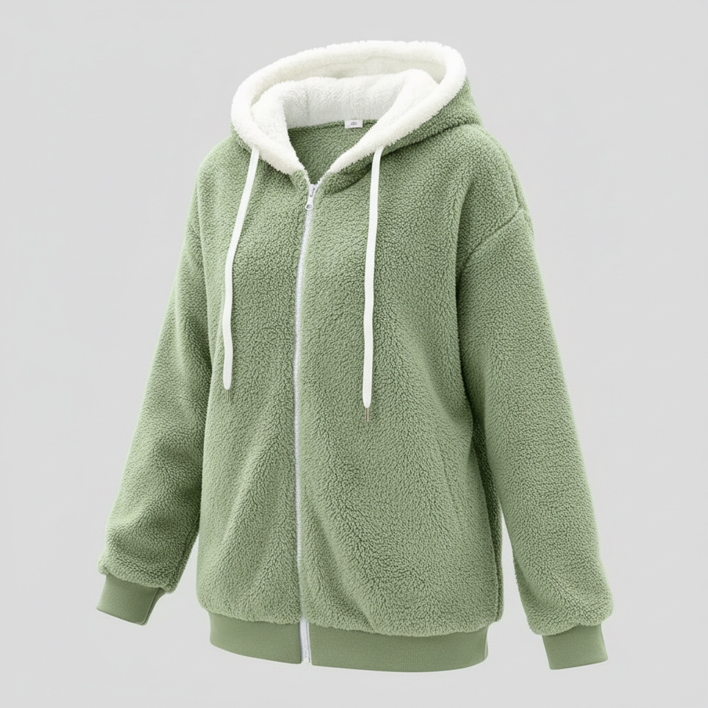Extra warm Teddy hoodie