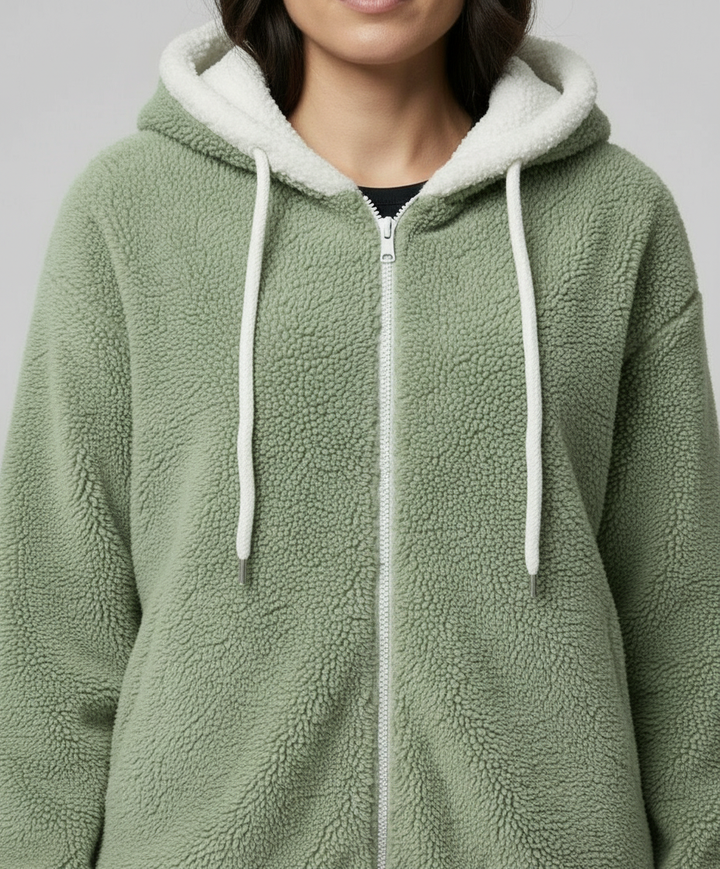 Extra warm Teddy hoodie