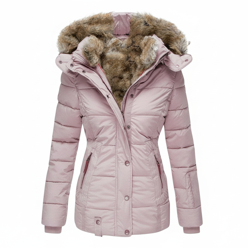 Warm Padded Winter Jacket Women