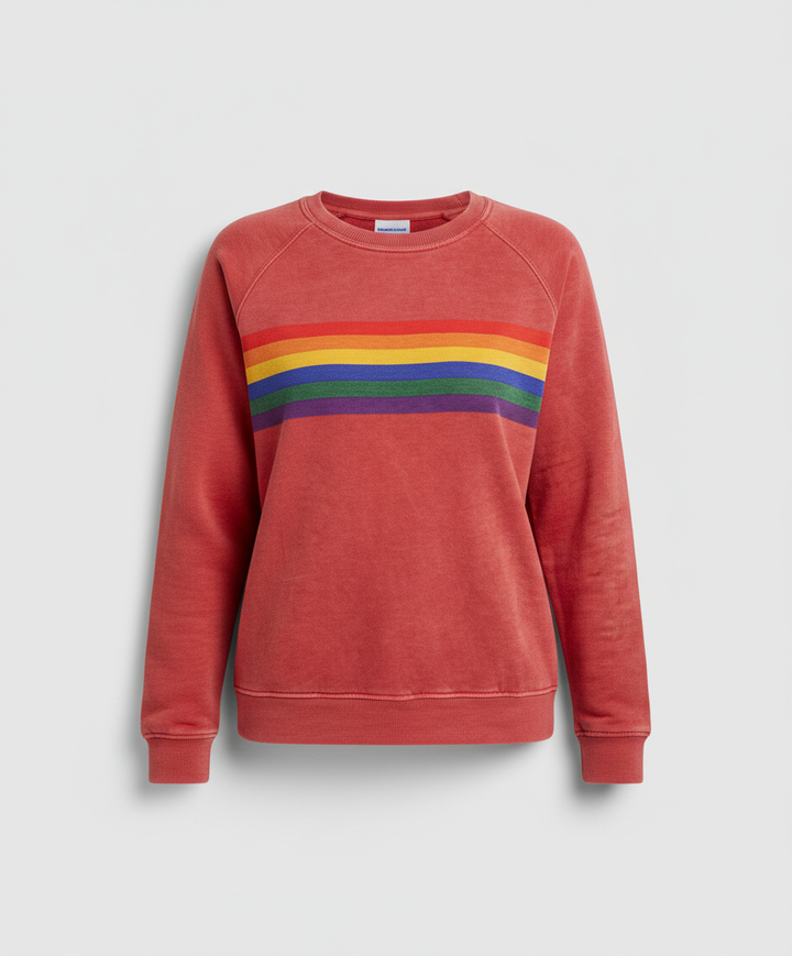 Soft Rainbow Sweater Women