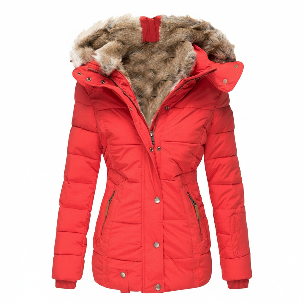 Warm Padded Winter Jacket Women